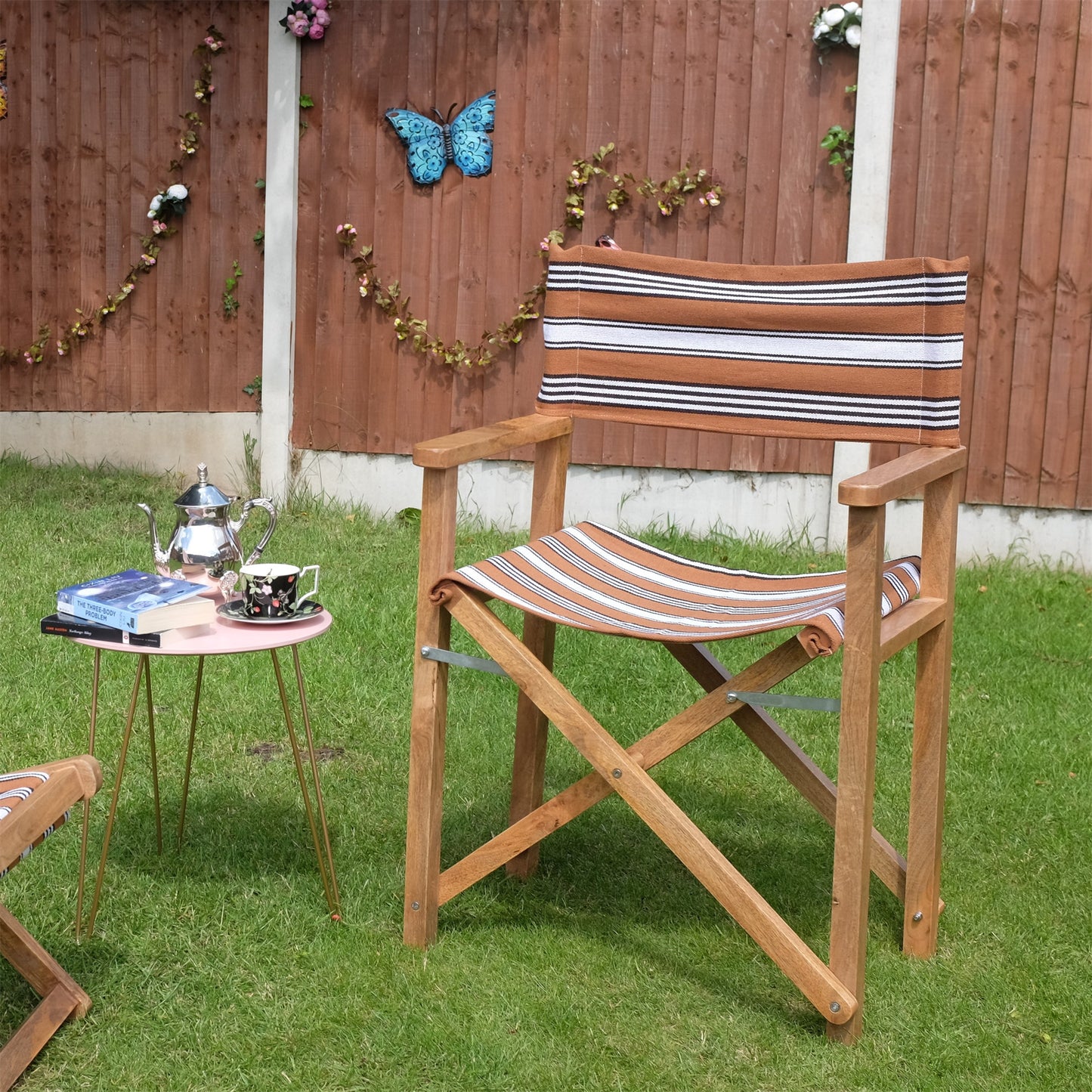 Chestnut Mango Wood Folding Premium Director's Chair