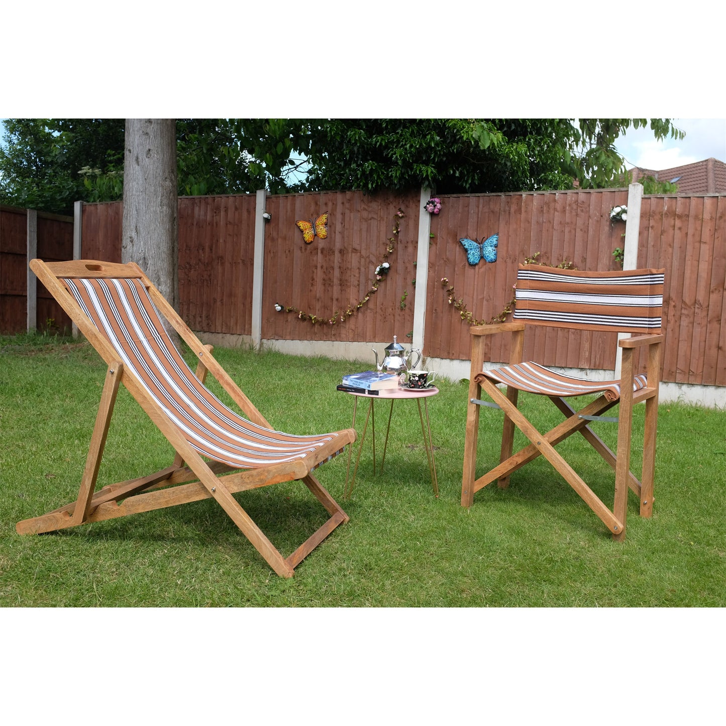Chestnut Mango Wood Folding Premium Director's Chair