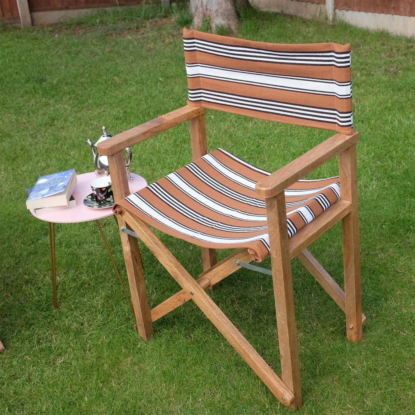Chestnut Mango Wood Folding Premium Director's Chair
