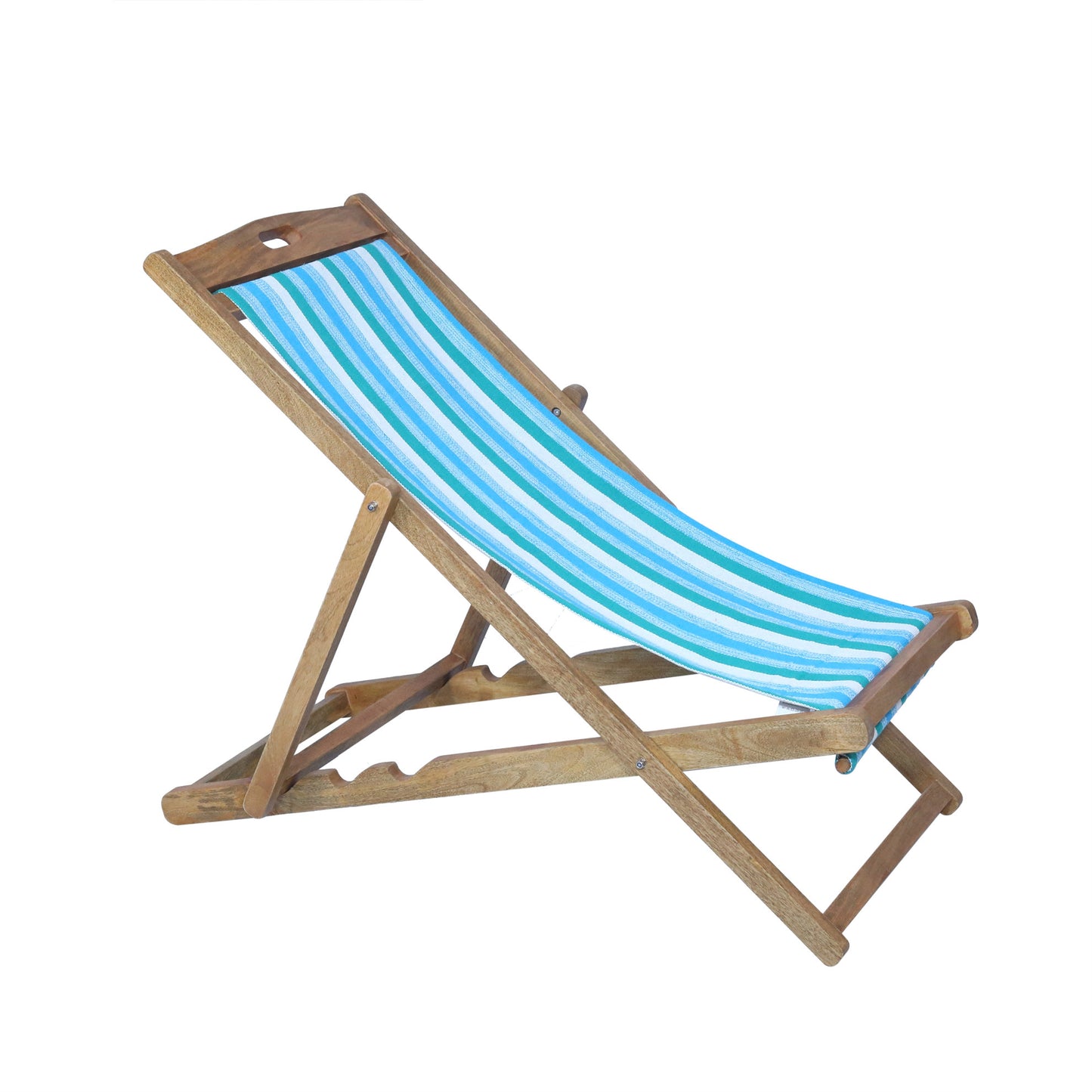 Changeable Fabric Slings for Mango Wood Folding Premium Deck Chairs