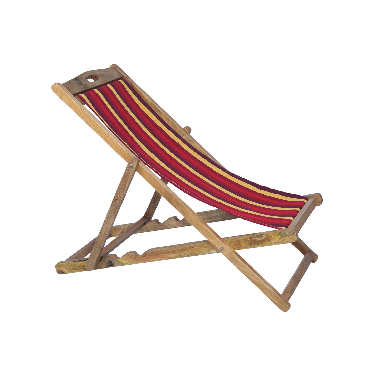 Changeable Fabric Slings for Mango Wood Folding Premium Deck Chairs