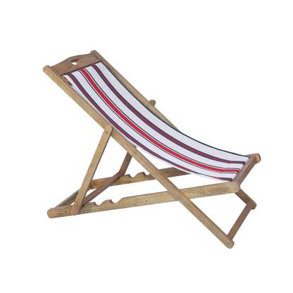 Medici Mango Wood Folding Premium Deck Chair