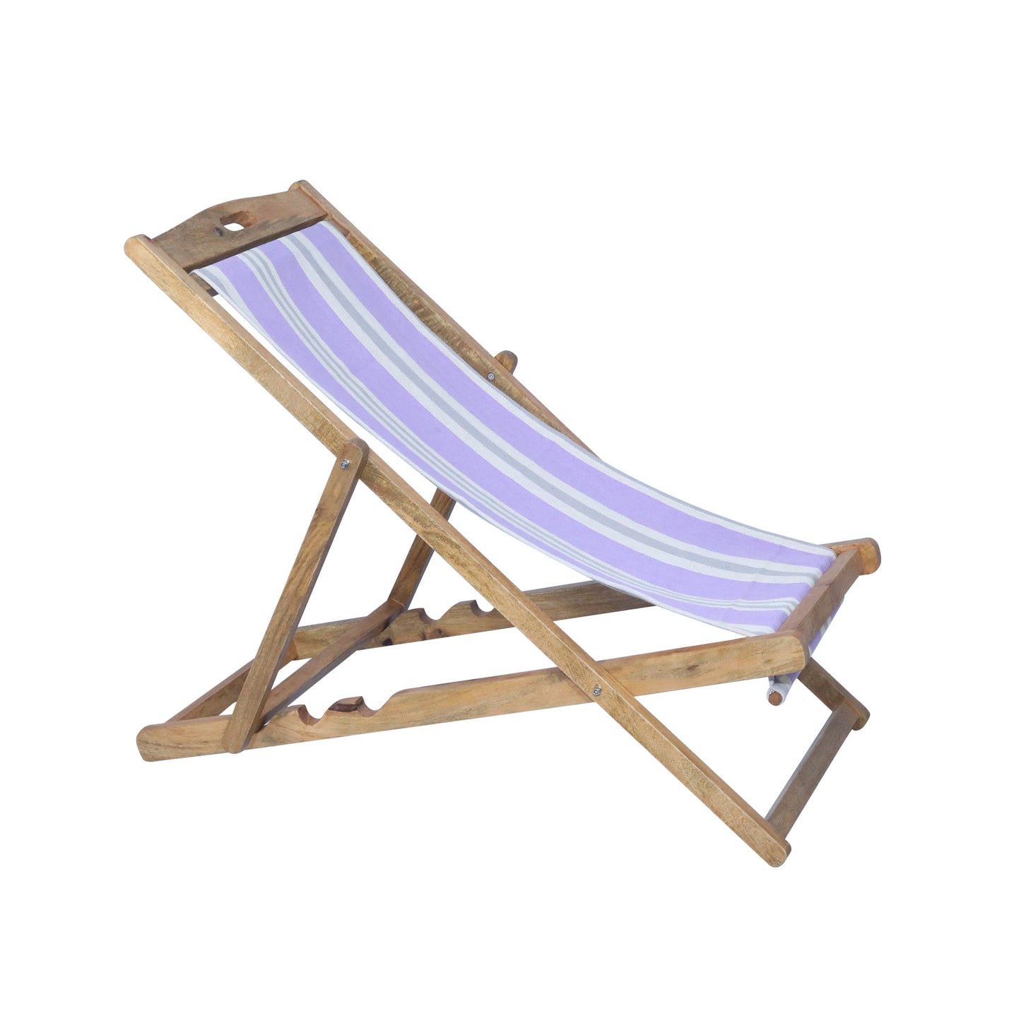 Changeable Fabric Slings for Mango Wood Folding Premium Deck Chairs