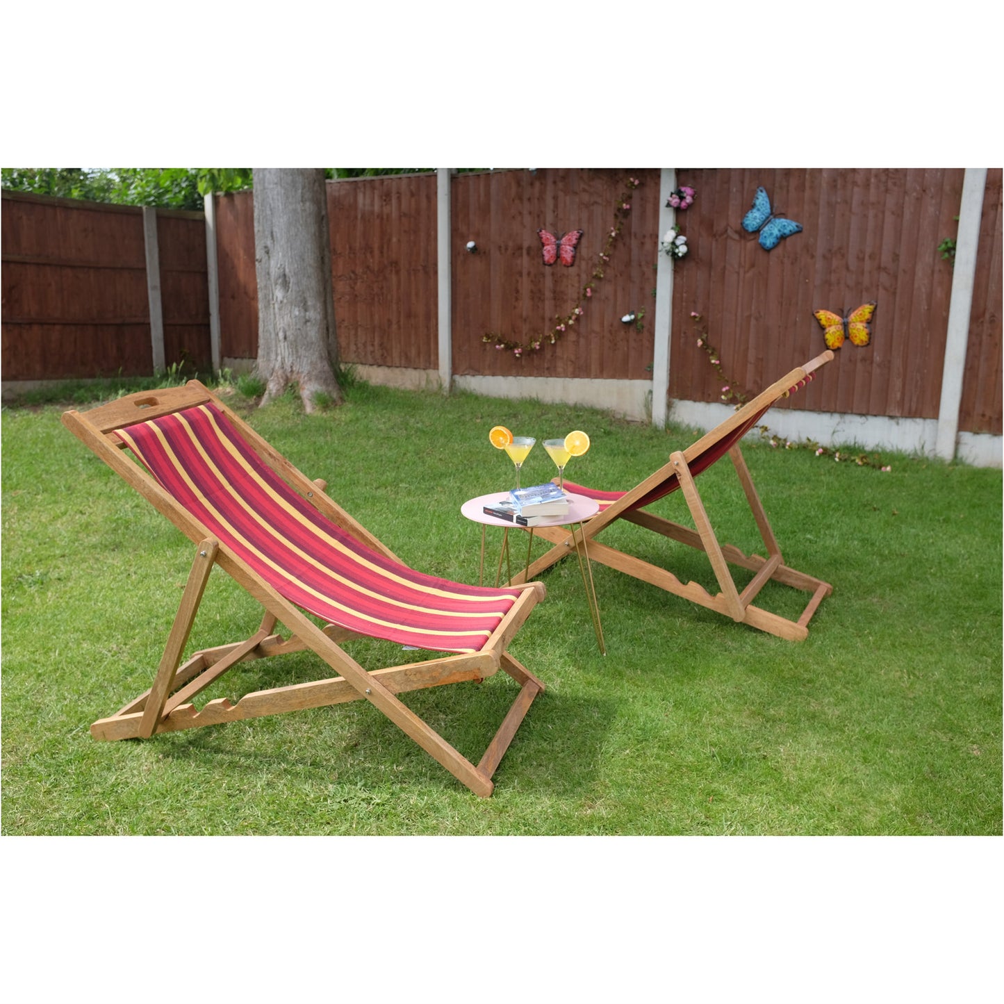 Acerola Mango Wood Folding Premium Deck Chair