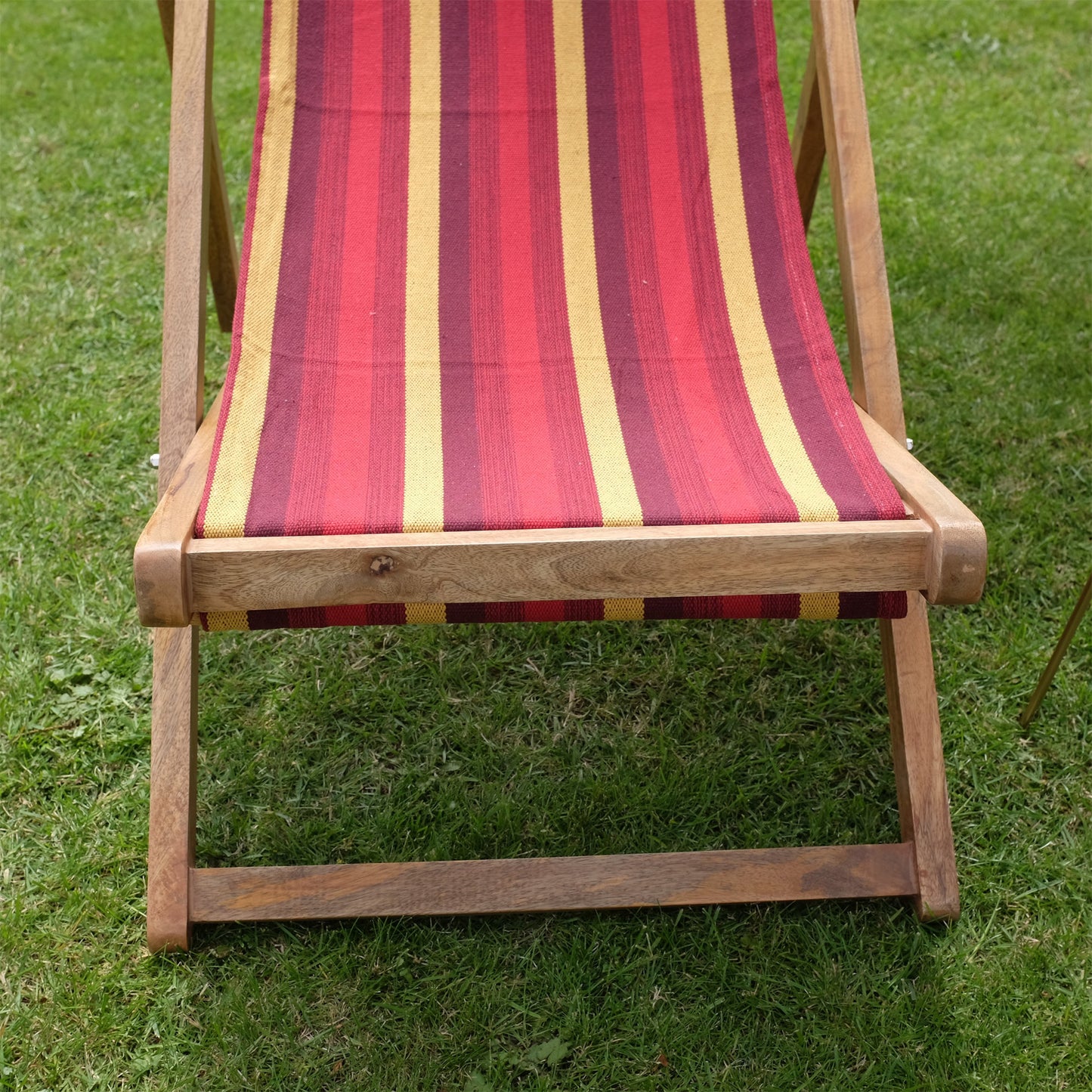 Acerola Mango Wood Folding Premium Deck Chair