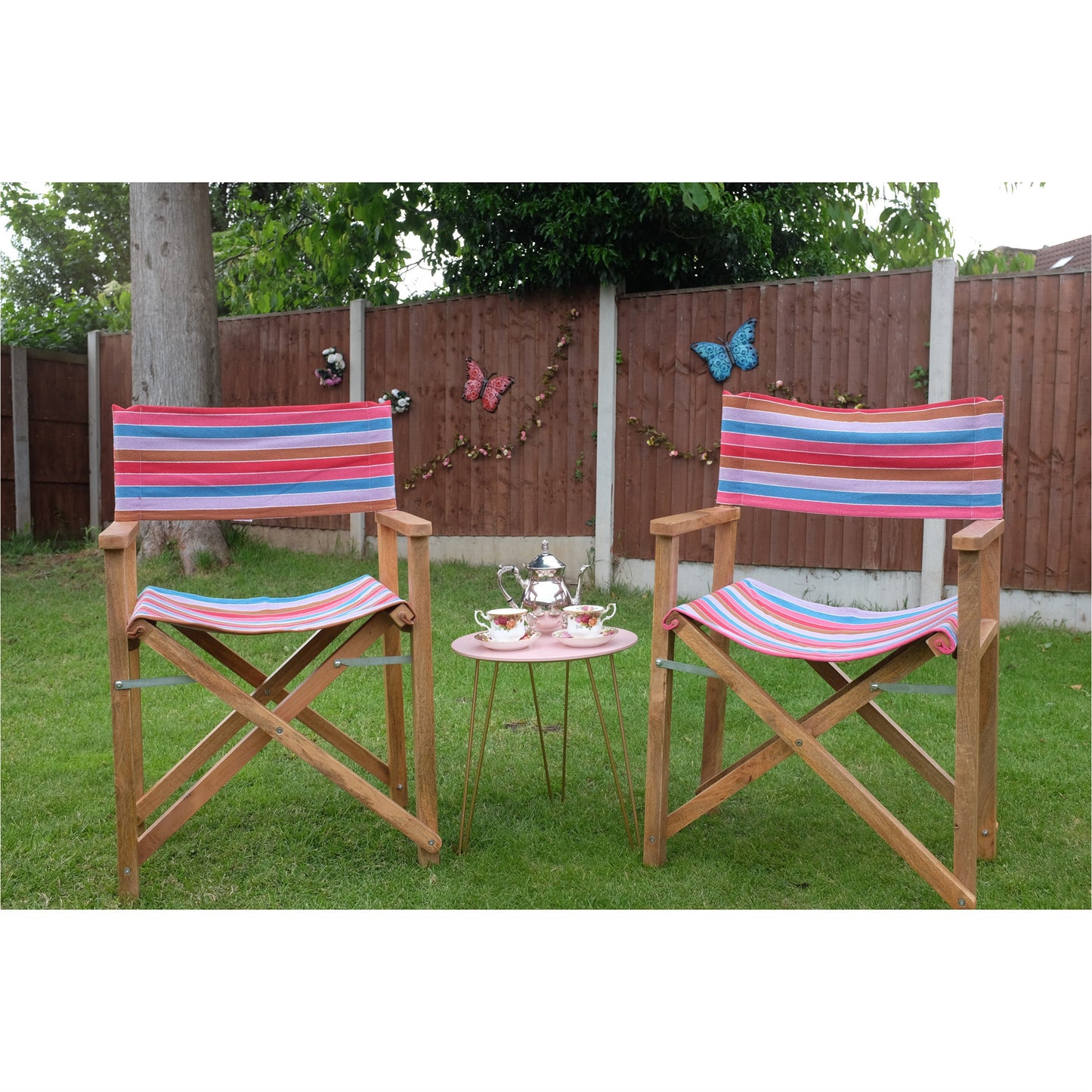 Beach Huts Mango Wood Folding Premium Director's Chair