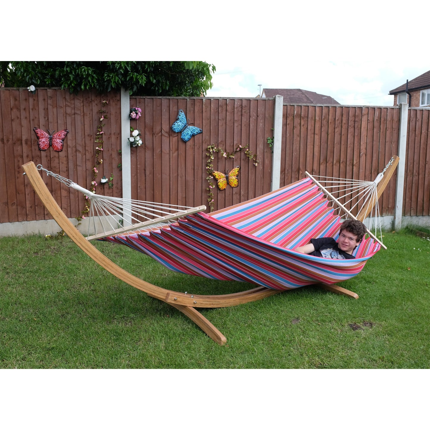 Beach Huts outdoor hammock and stand set, hammocks with stands, Hammocks