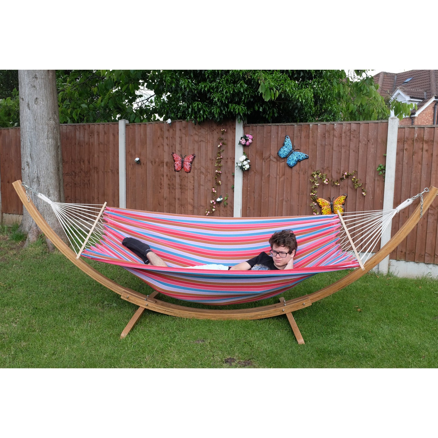 Beach Huts outdoor hammock and stand set, hammocks with stands, Hammocks