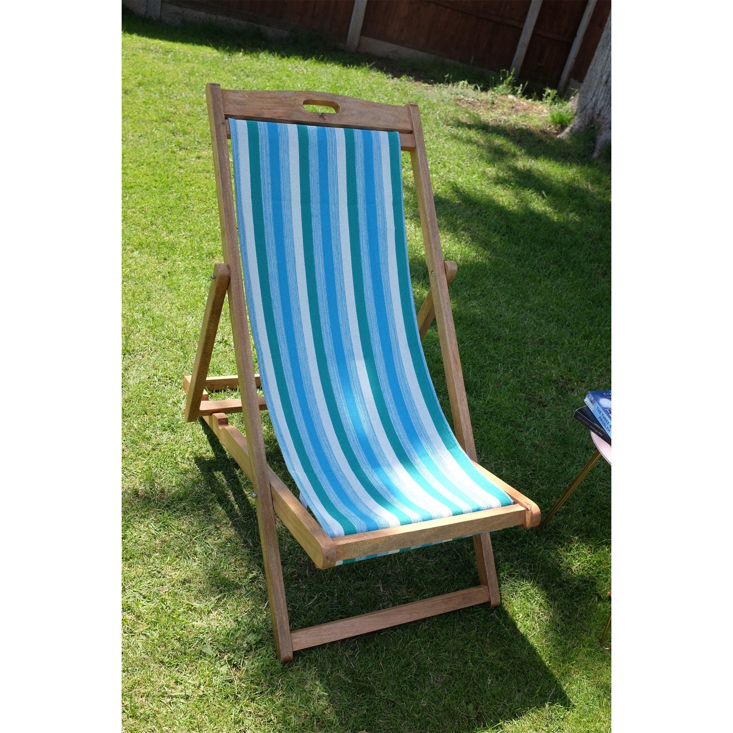 Botanic Mango Wood Folding Premium Deck Chair