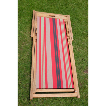 Butterfly Mango Wood Folding Premium Deck Chair