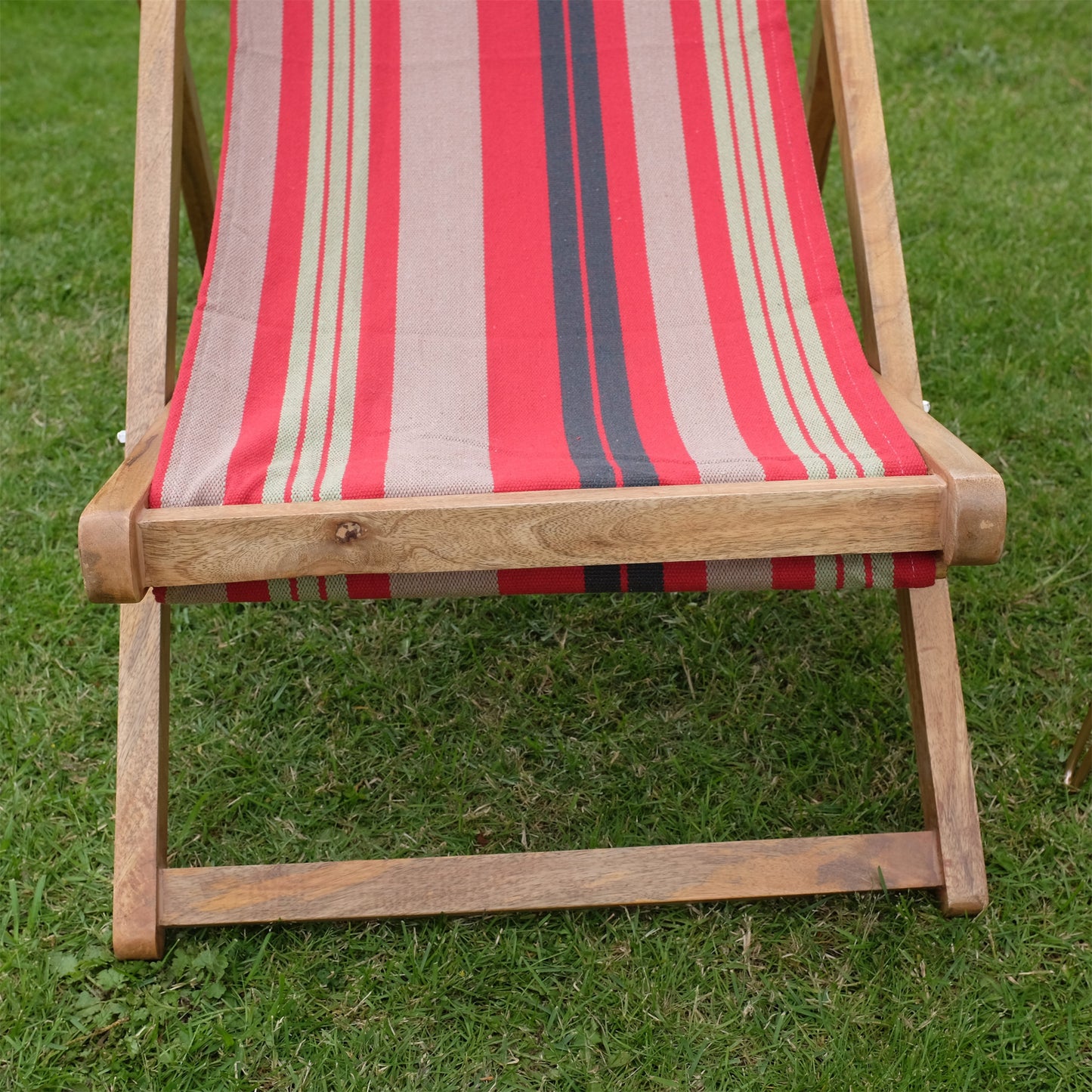 Butterfly Mango Wood Folding Premium Deck Chair