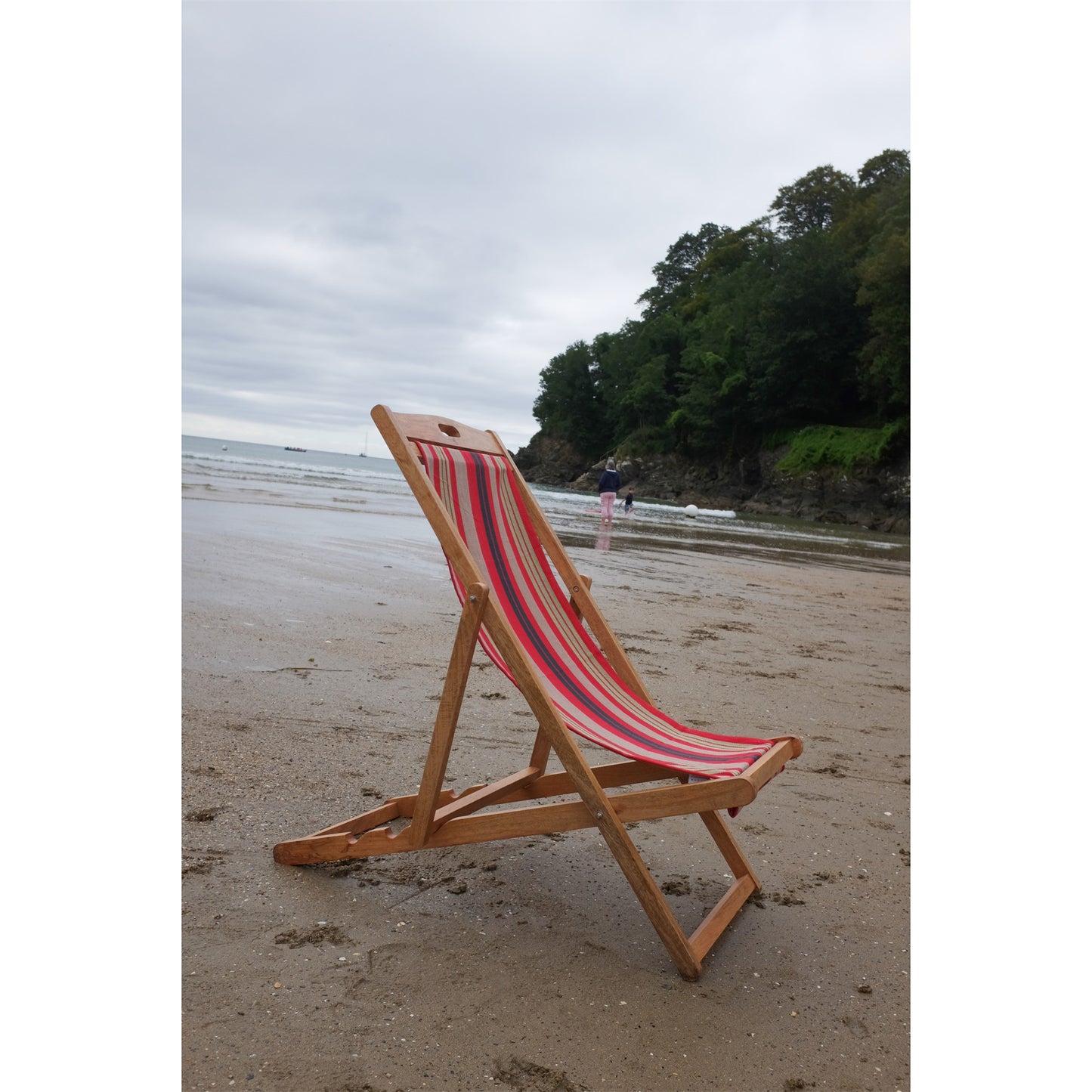 Butterfly Mango Wood Folding Premium Deck Chair