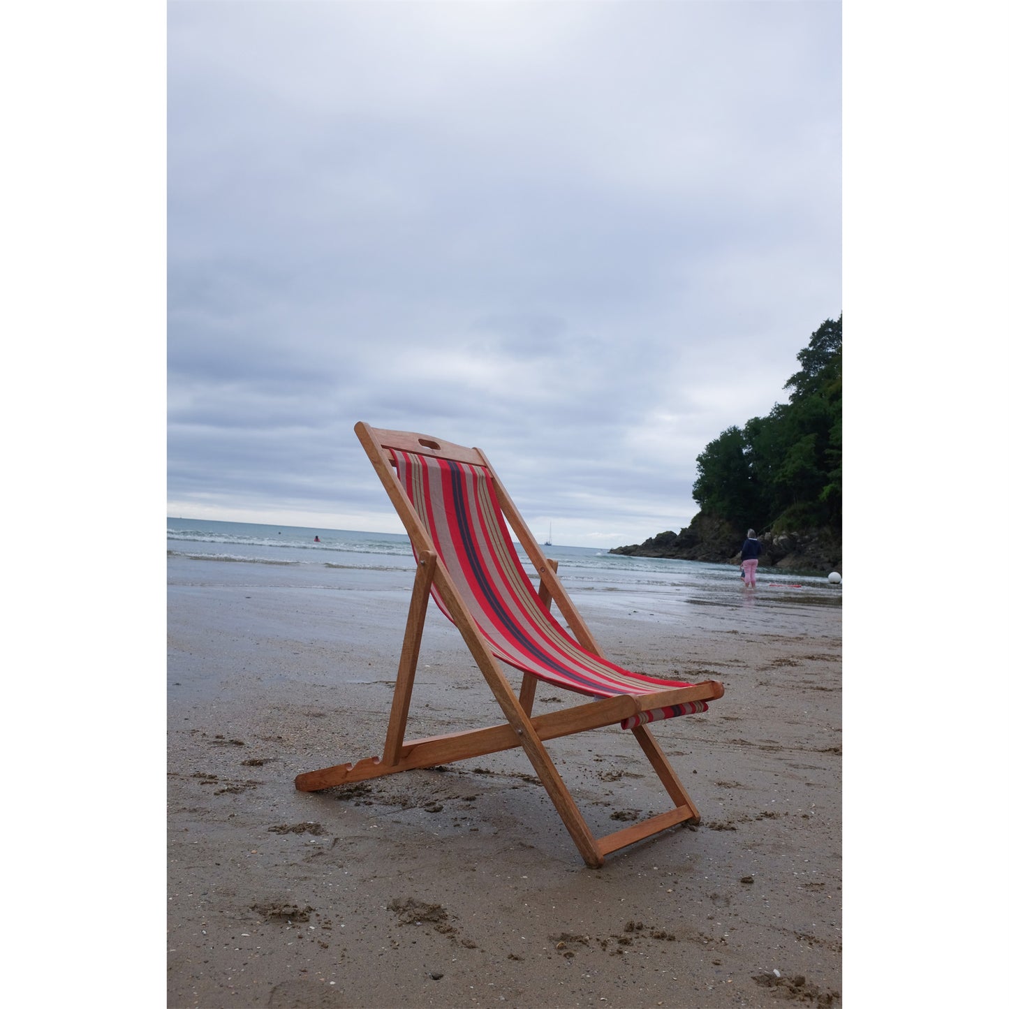 Butterfly Mango Wood Folding Premium Deck Chair