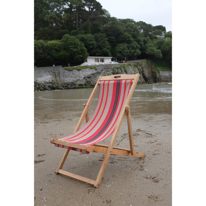 Butterfly Mango Wood Folding Premium Deck Chair