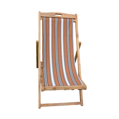 Chestnut Mango Wood Folding Premium Deck Chair