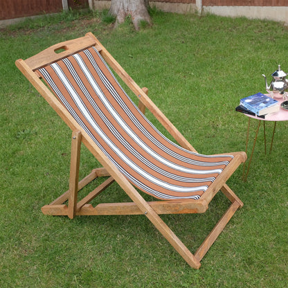 Chestnut Mango Wood Folding Premium Deck Chair
