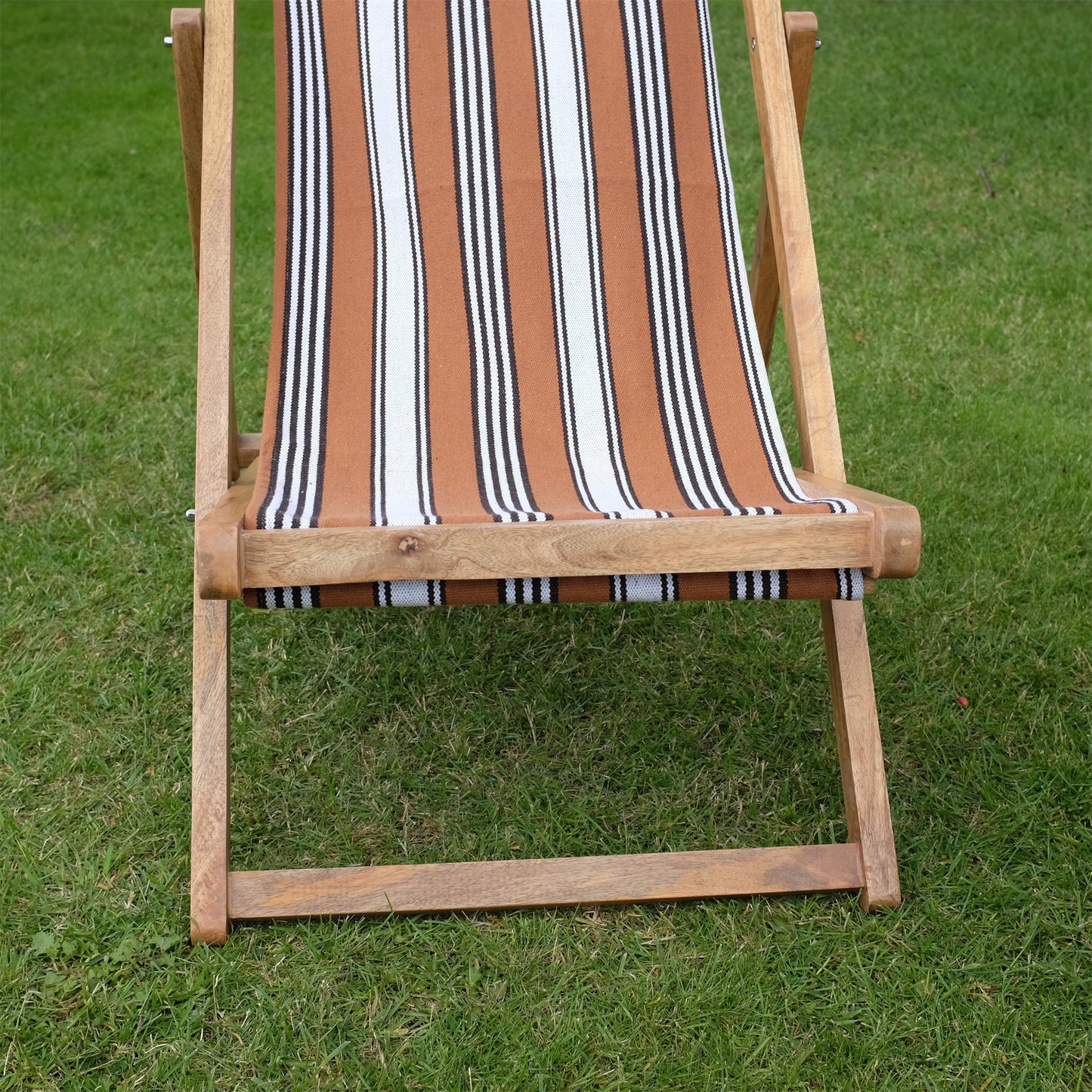 Chestnut Mango Wood Folding Premium Deck Chair