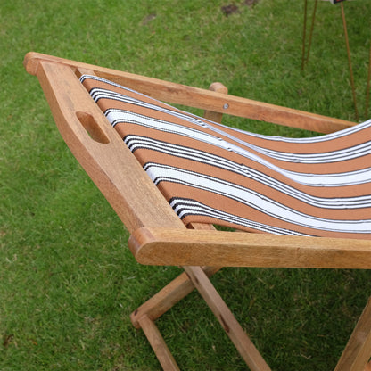 Chestnut Mango Wood Folding Premium Deck Chair