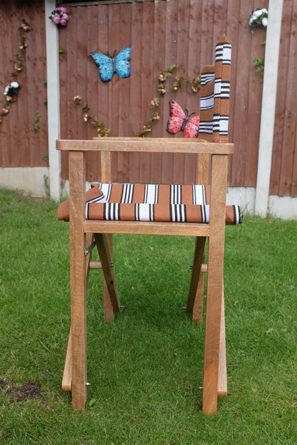 Chestnut Mango Wood Folding Premium Director's Chair