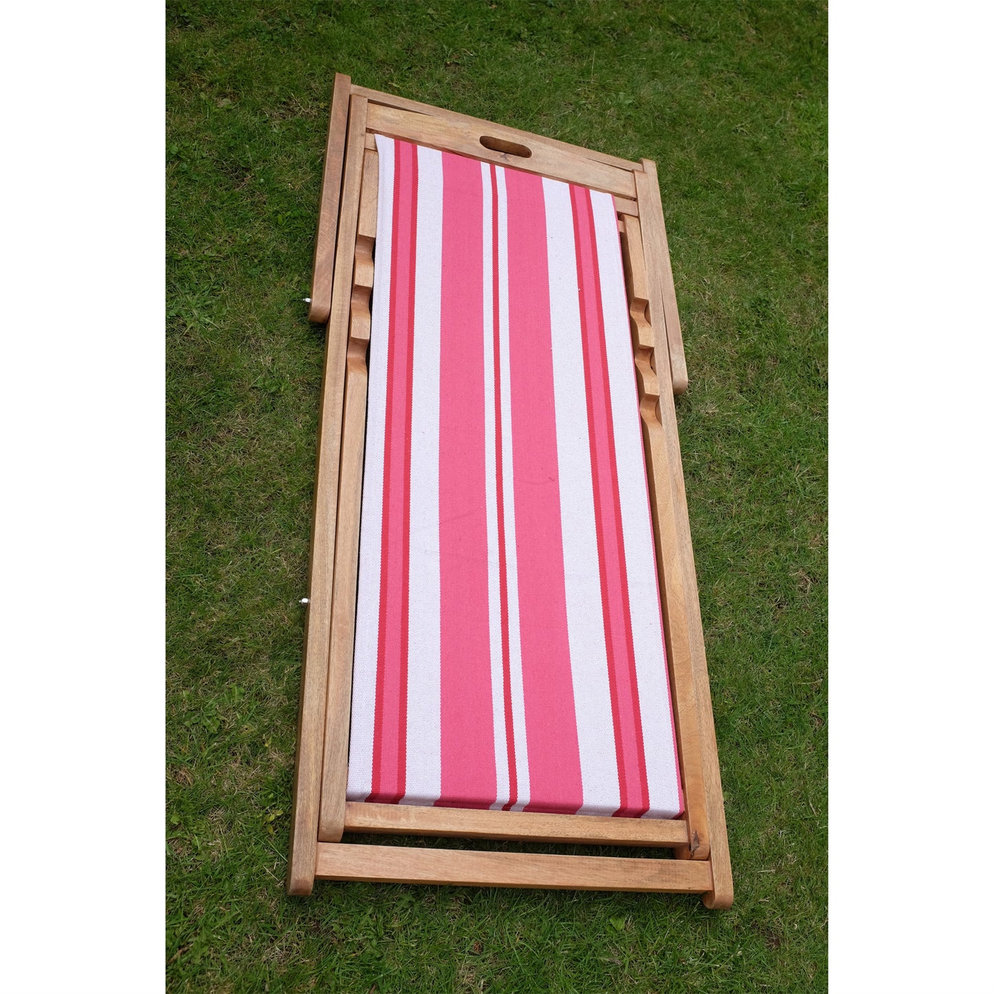 Coral Mango Wood Folding Premium Deck Chair