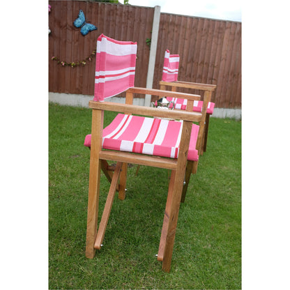 Coral Mango Wood Folding Premium Director's Chair