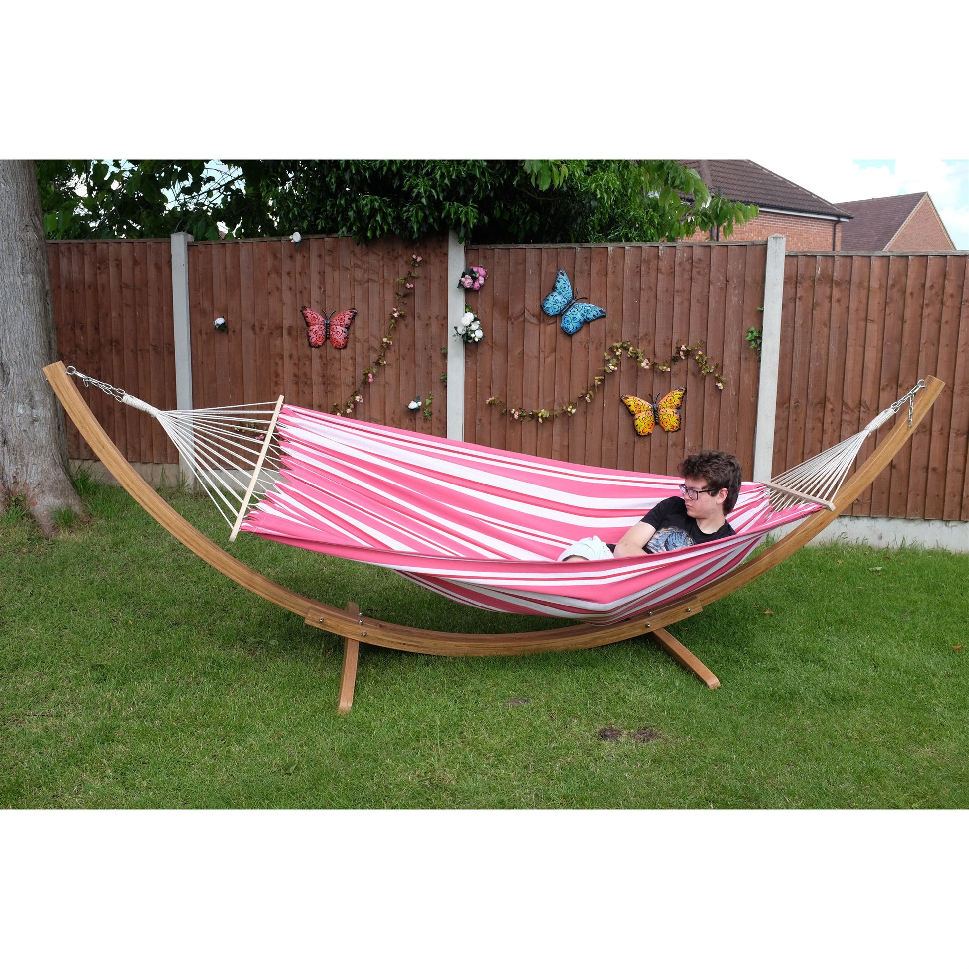 Coral swing hammock and stand set, hammocks with stands, Hammocks