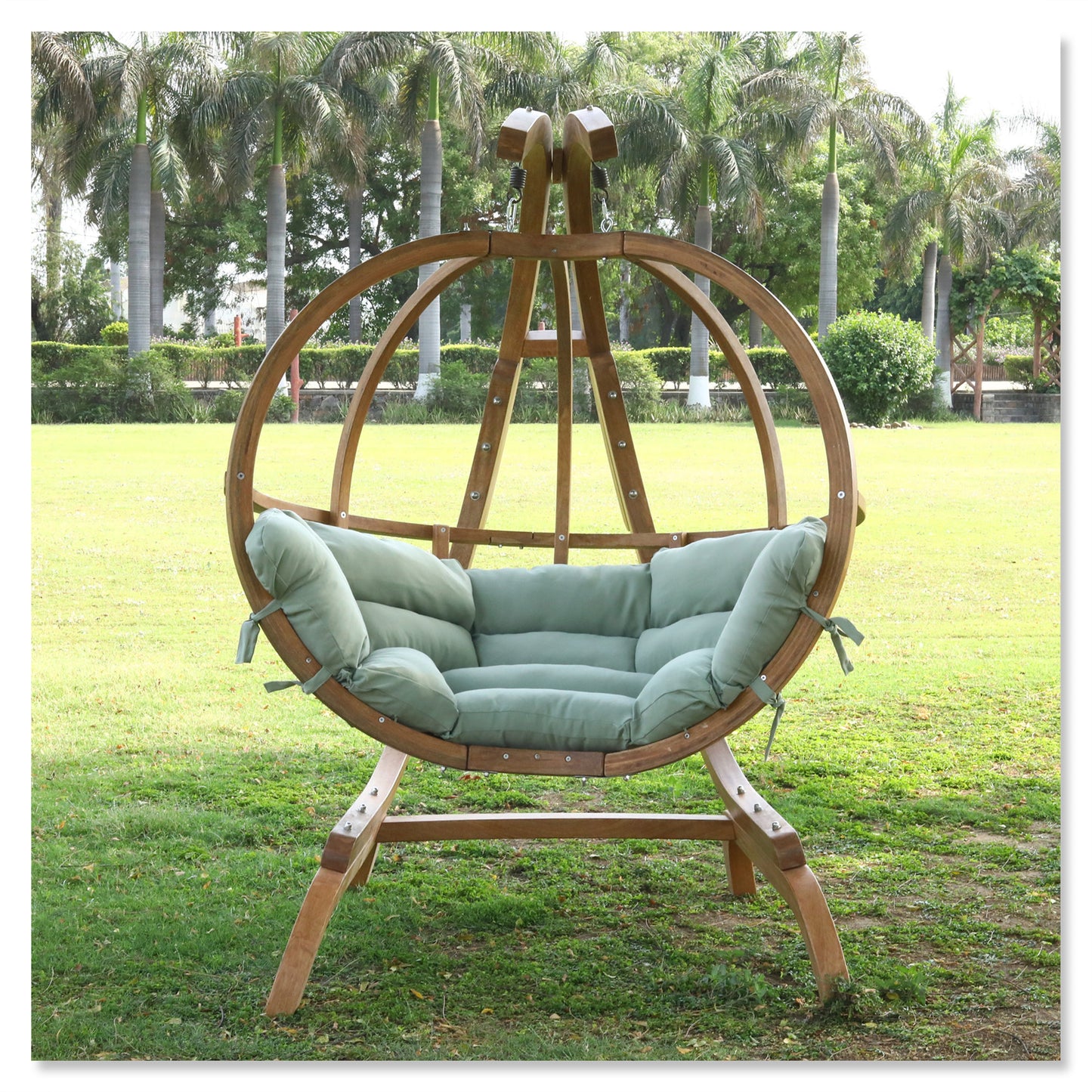 Crescent OnePlus Hanging Swing Chair with Stand