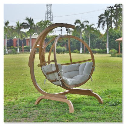 Crescent OnePlus Hanging Swing Chair with Stand