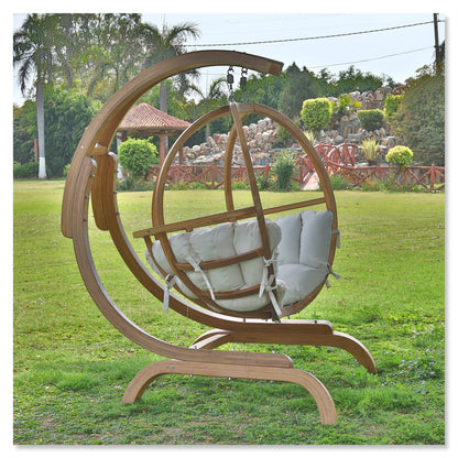 Crescent OnePlus Hanging Swing Chair with Stand