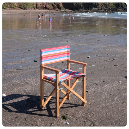 Beach Huts Mango Wood Folding Premium Director's Chair