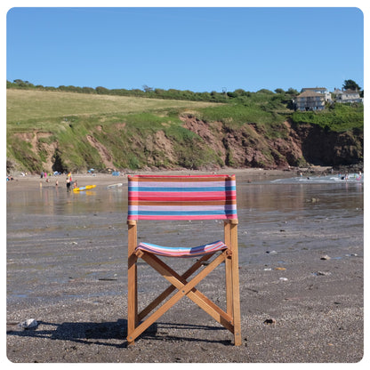 Beach Huts Mango Wood Folding Premium Director's Chair