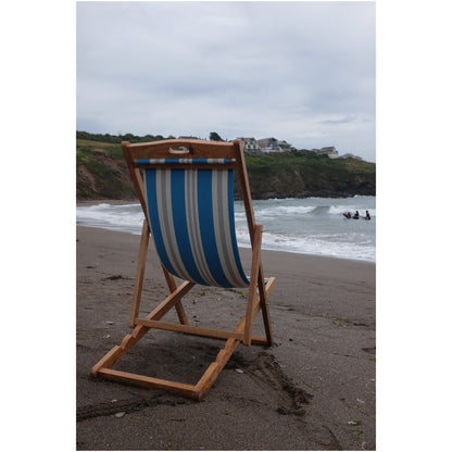 St Ives Mango Wood Folding Premium Deck Chair