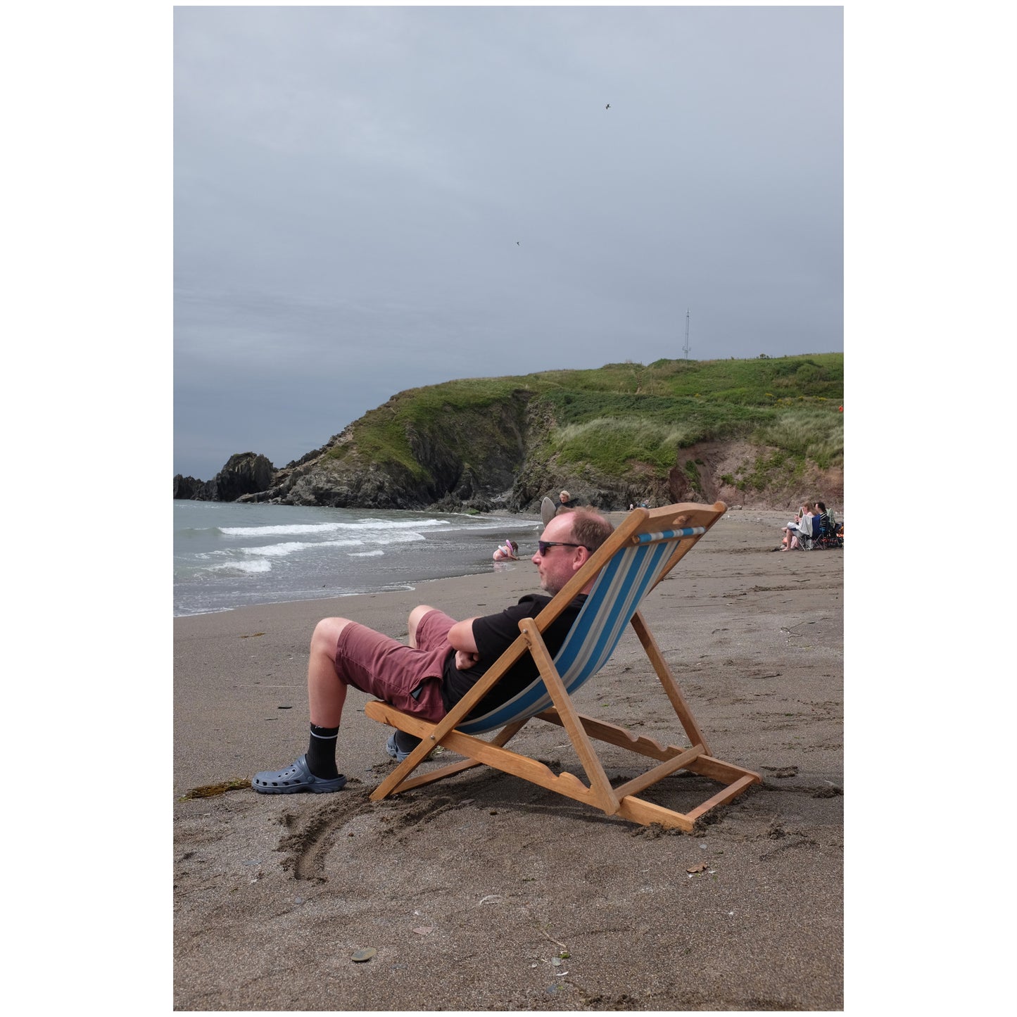 St Ives Mango Wood Folding Premium Deck Chair