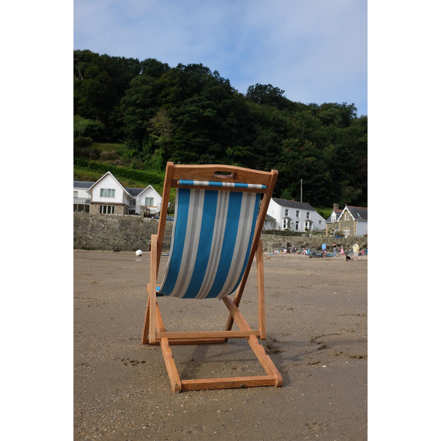 St Ives Mango Wood Folding Premium Deck Chair