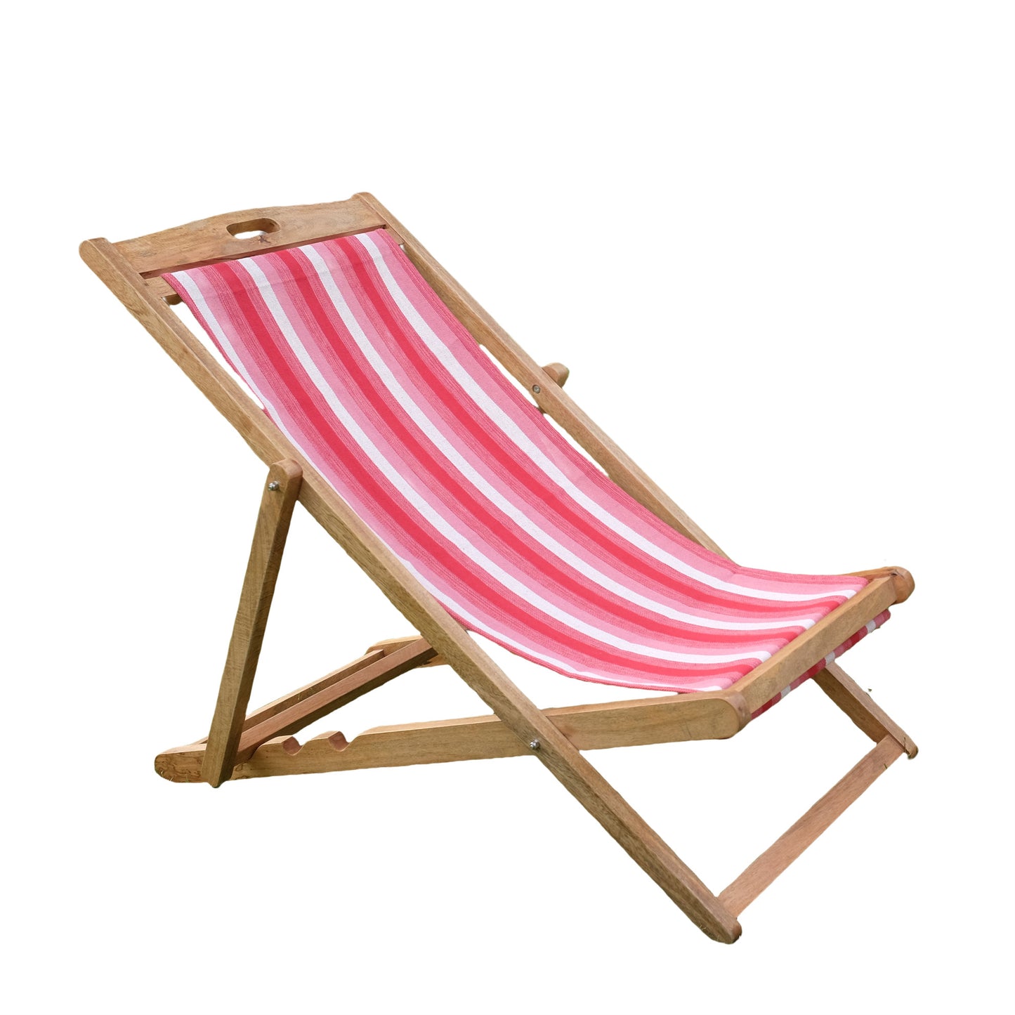 Changeable Fabric Slings for Mango Wood Folding Premium Deck Chairs