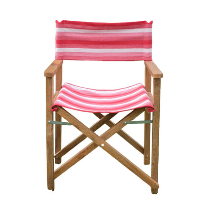 Fuchsia Mango Wood Folding Premium Director's Chair