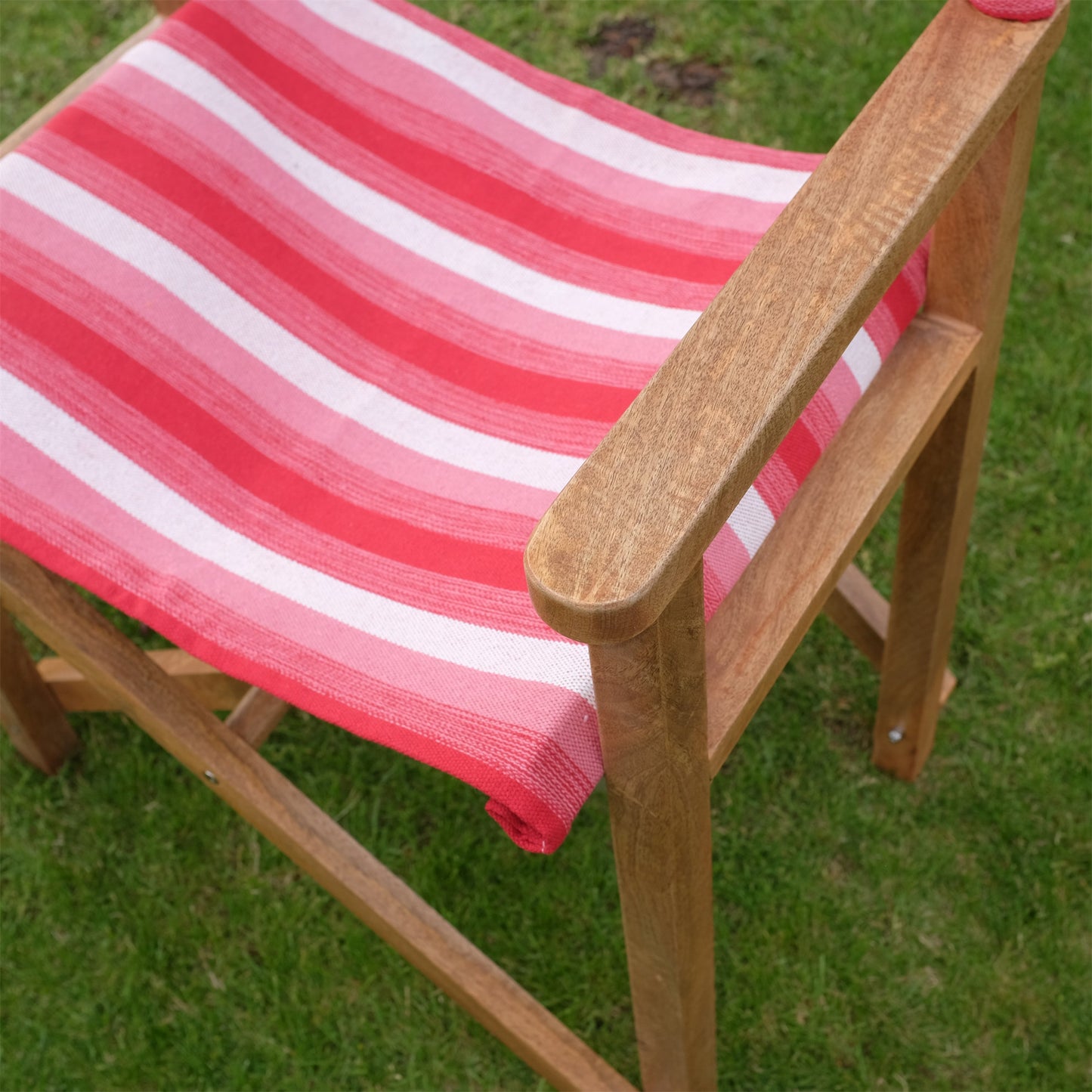 Fuchsia Mango Wood Folding Premium Director's Chair