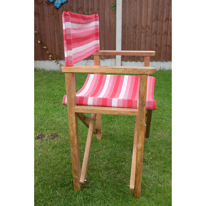 Fuchsia Mango Wood Folding Premium Director's Chair