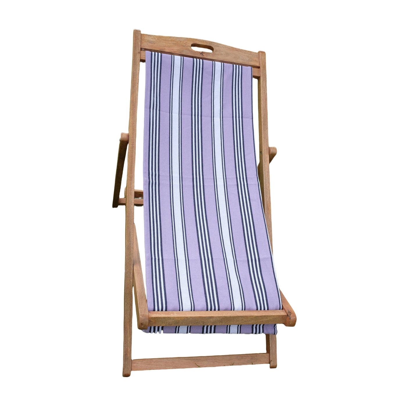 Heather Mango Wood Folding Premium Deck Chair