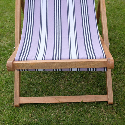 Heather Mango Wood Folding Premium Deck Chair