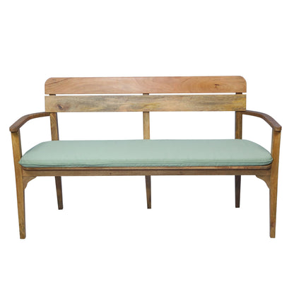 Japandi Outdoor-Indoor Dining 3 Seater Bench Mango Wood