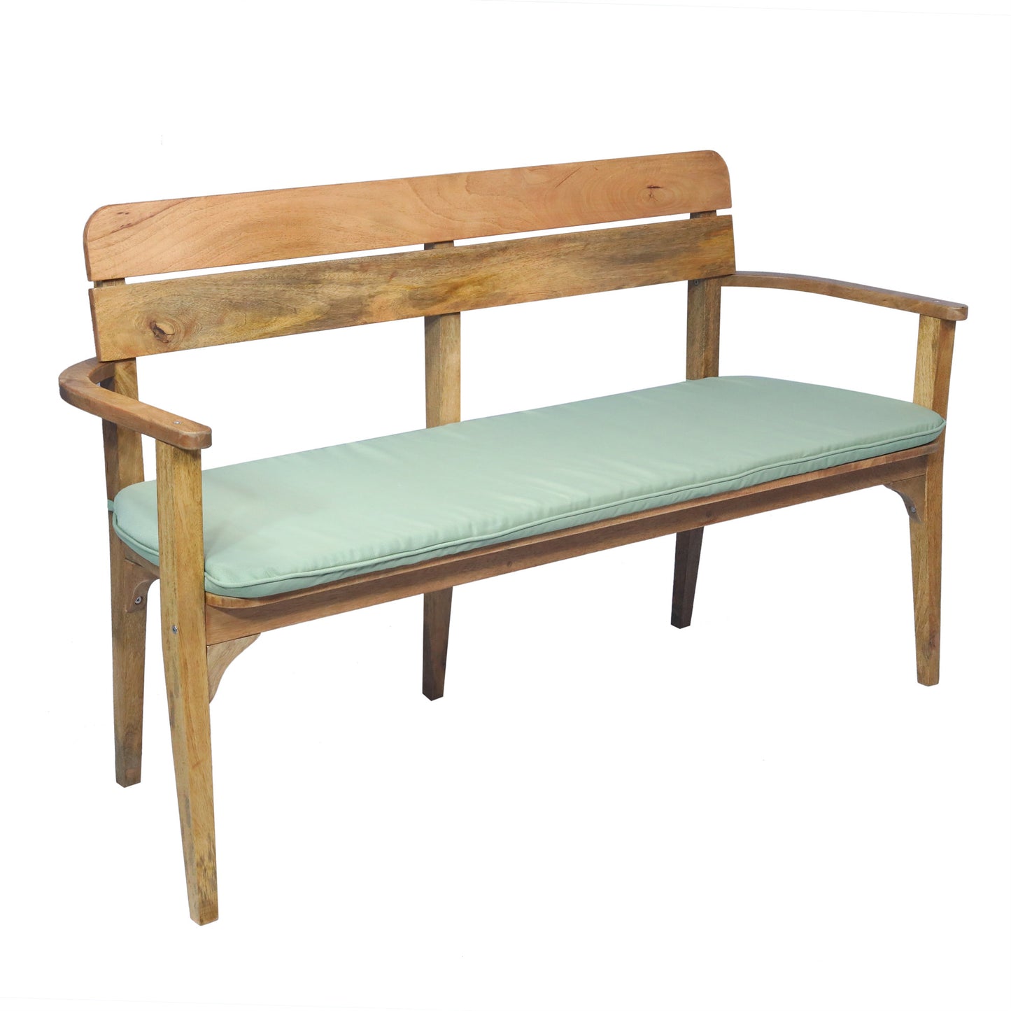 Japandi Outdoor-Indoor Dining 3 Seater Bench Mango Wood