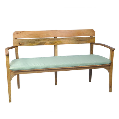 Japandi Outdoor-Indoor Dining 3 Seater Bench Mango Wood