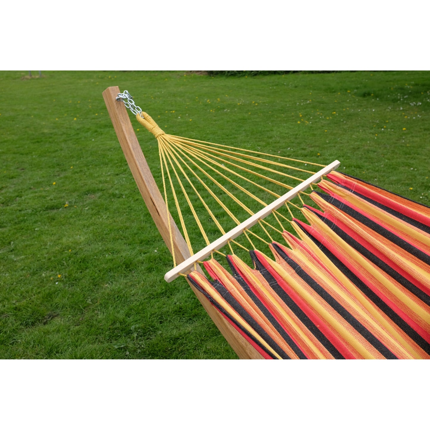 Jazz Spreader Bar Hammock With Wooden Hammock Stand Set L