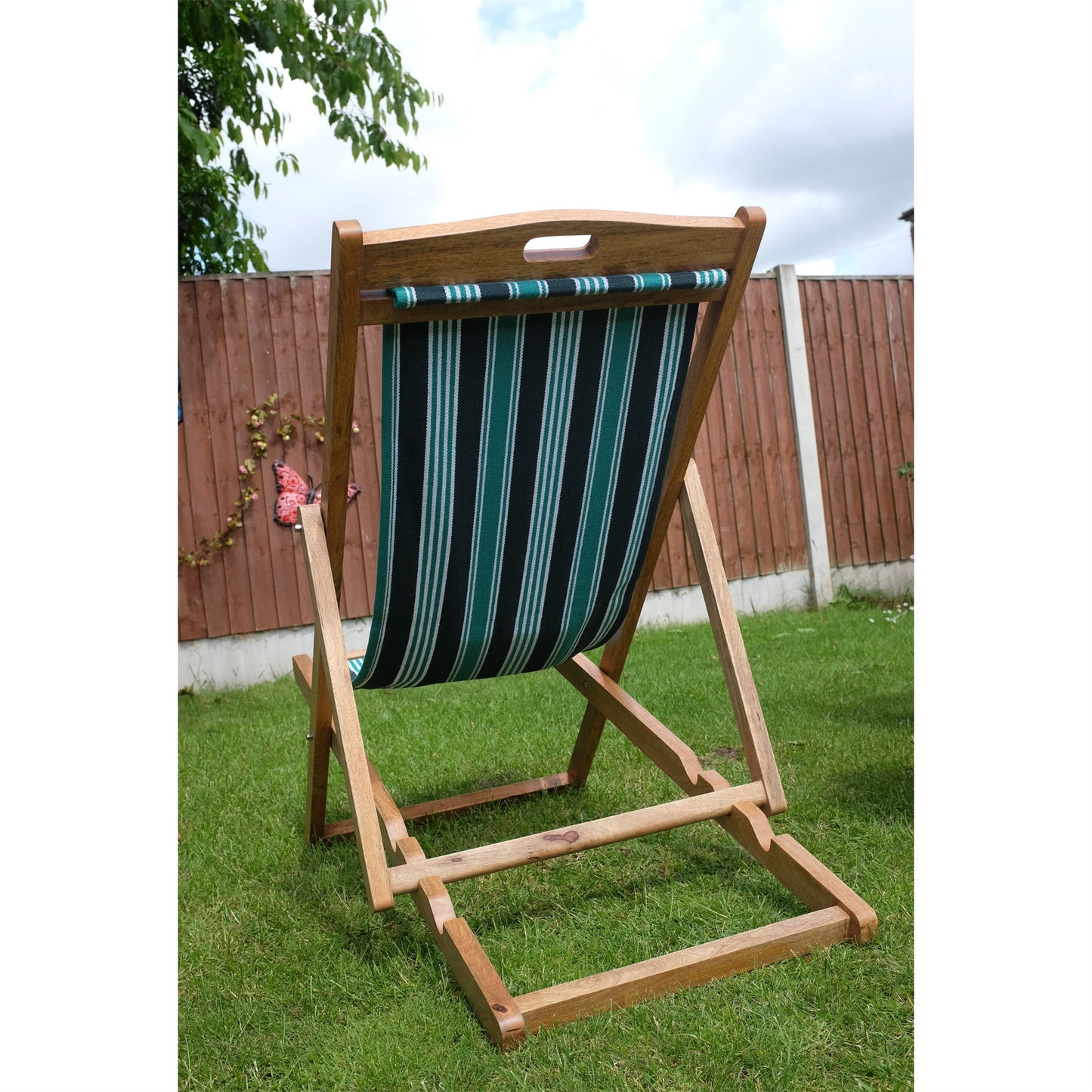 Jungle Mango Wood Folding Premium Deck Chair