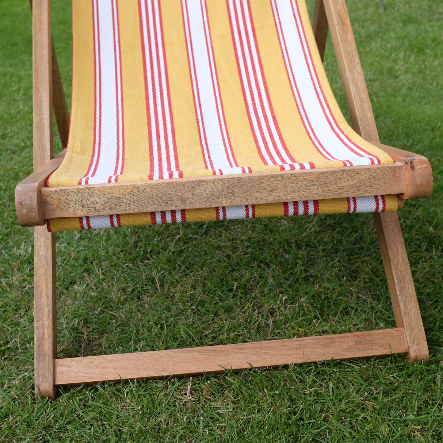 Malaga Mango Wood Folding Premium Deck Chair