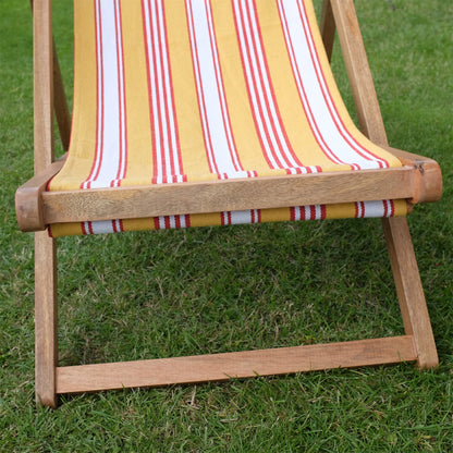 Malaga Mango Wood Folding Premium Deck Chair