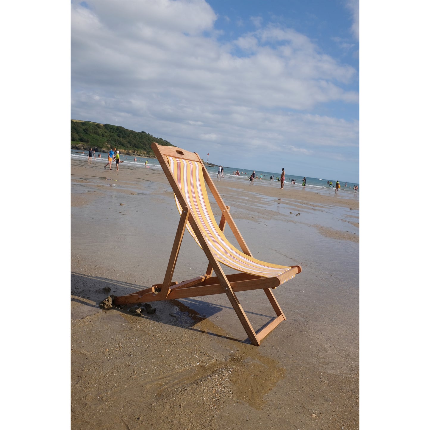 Malaga Mango Wood Folding Premium Deck Chair