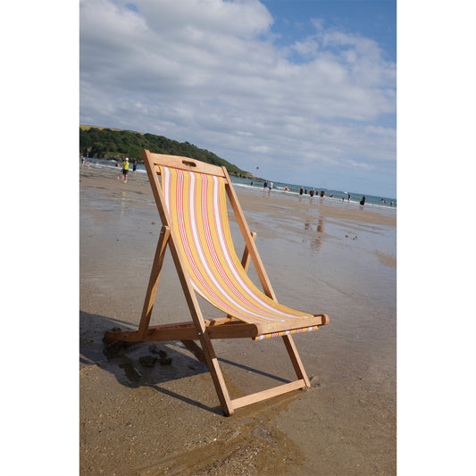 Malaga Mango Wood Folding Premium Deck Chair