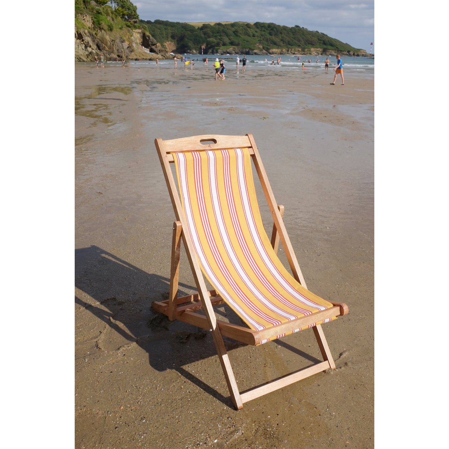 Malaga Mango Wood Folding Premium Deck Chair